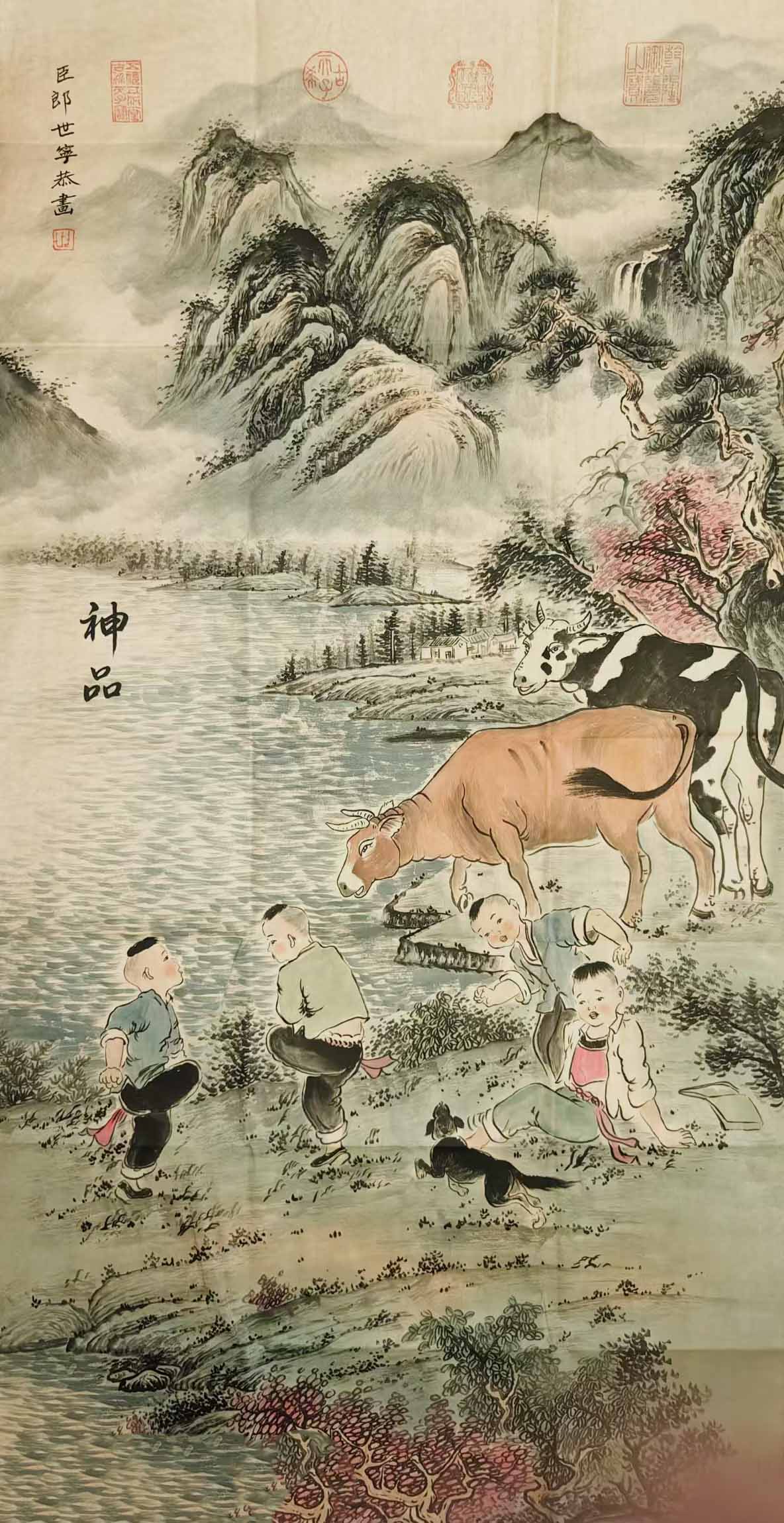 郎世宁人物-国博文物