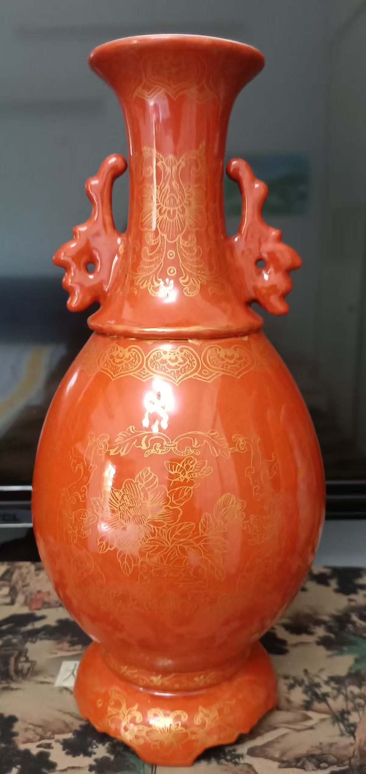 双耳瓶-国博文物