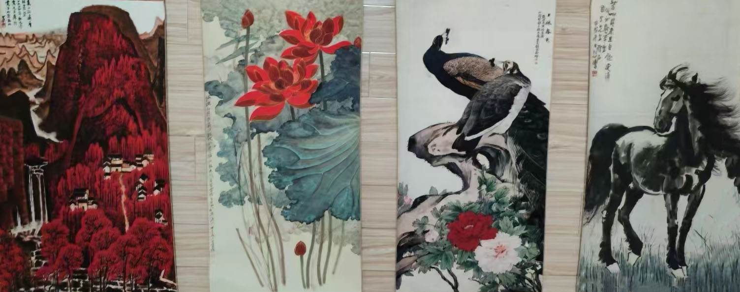 名家字画一套-国博文物