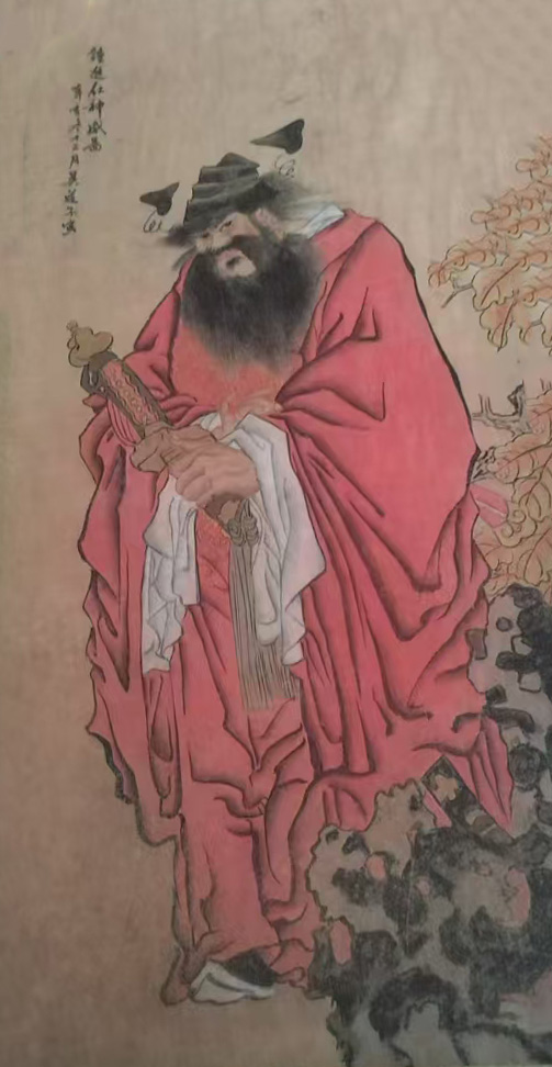 吴道子钟馗神威-国博文物