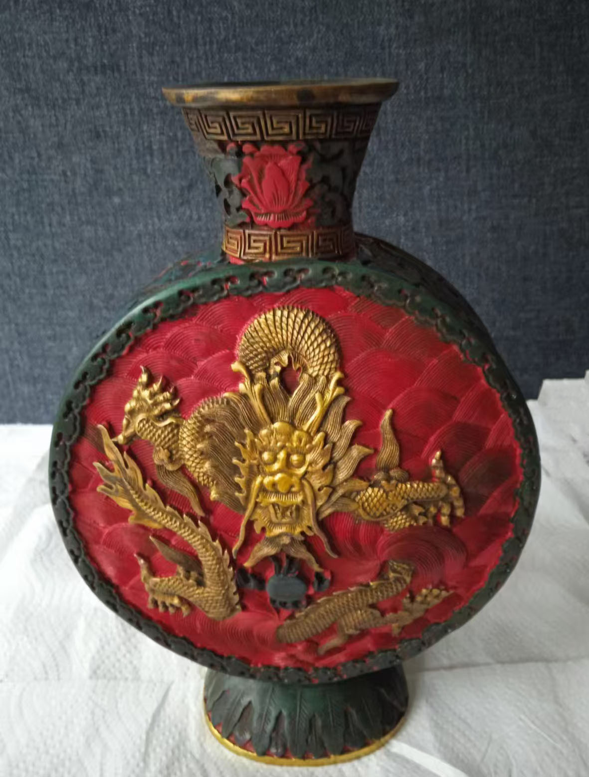 木花瓶-国博文物