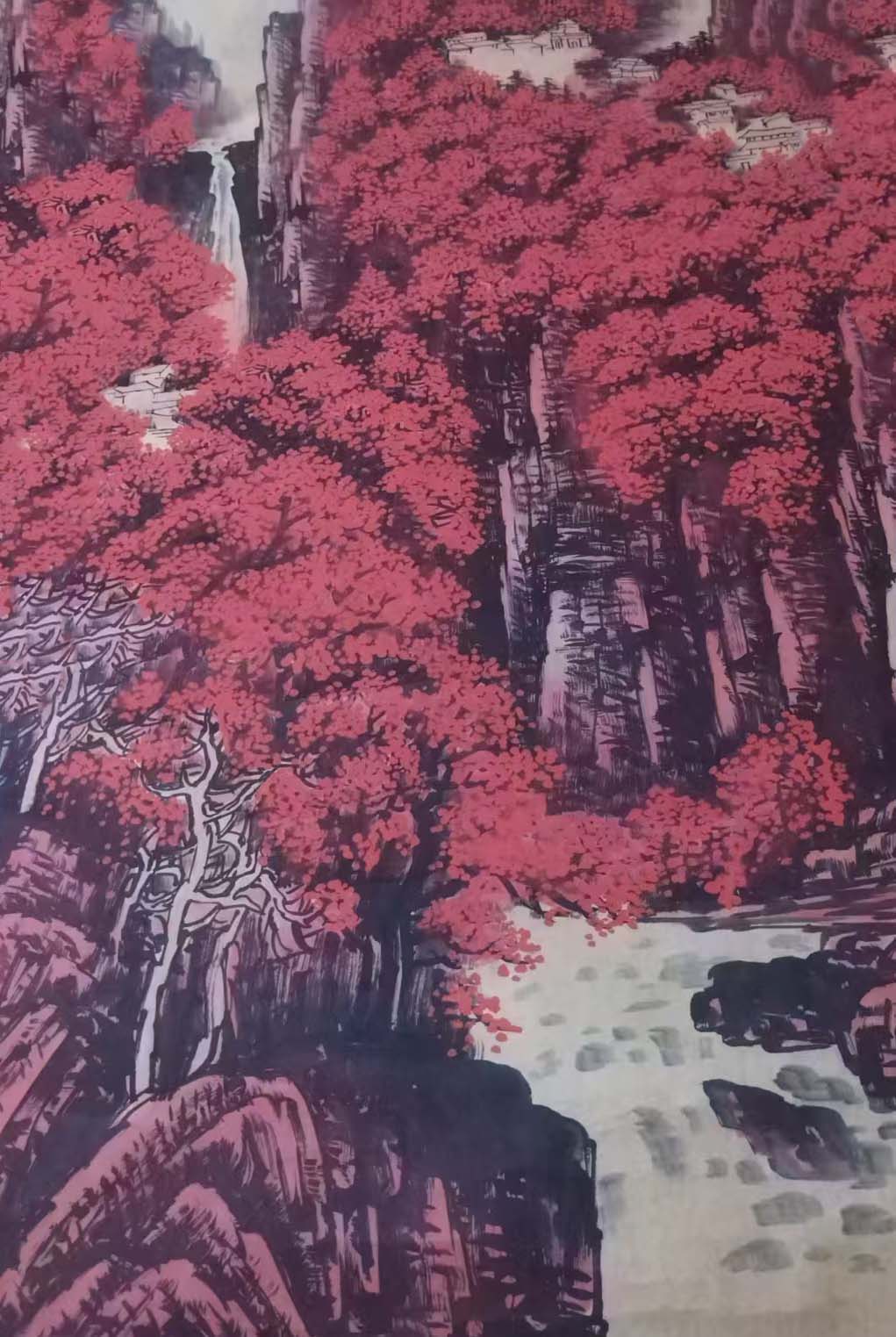 李可染万山红遍-国博文物