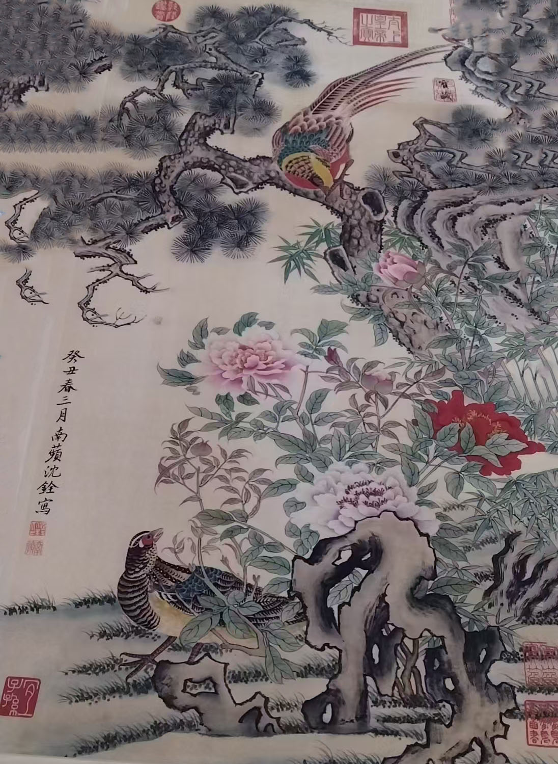 沈铨花鸟-国博文物