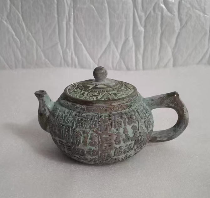 百福百寿茶壶-国博文物