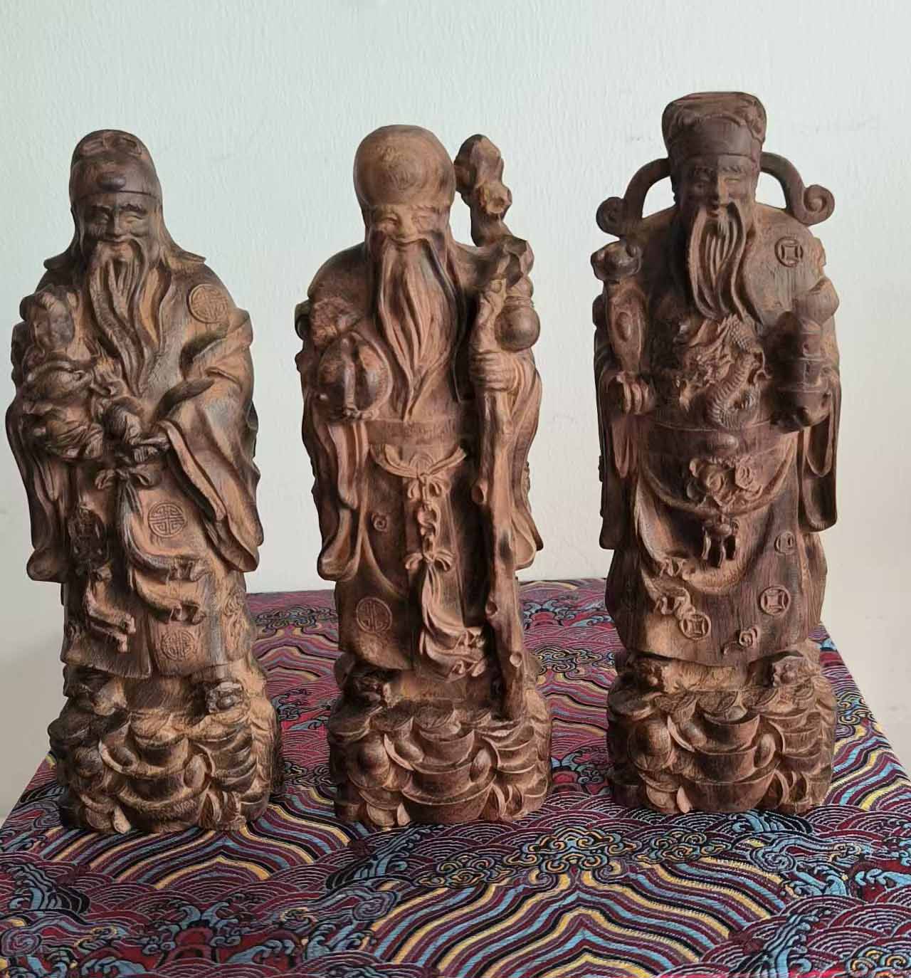 福禄寿沉香摆件-国博文物