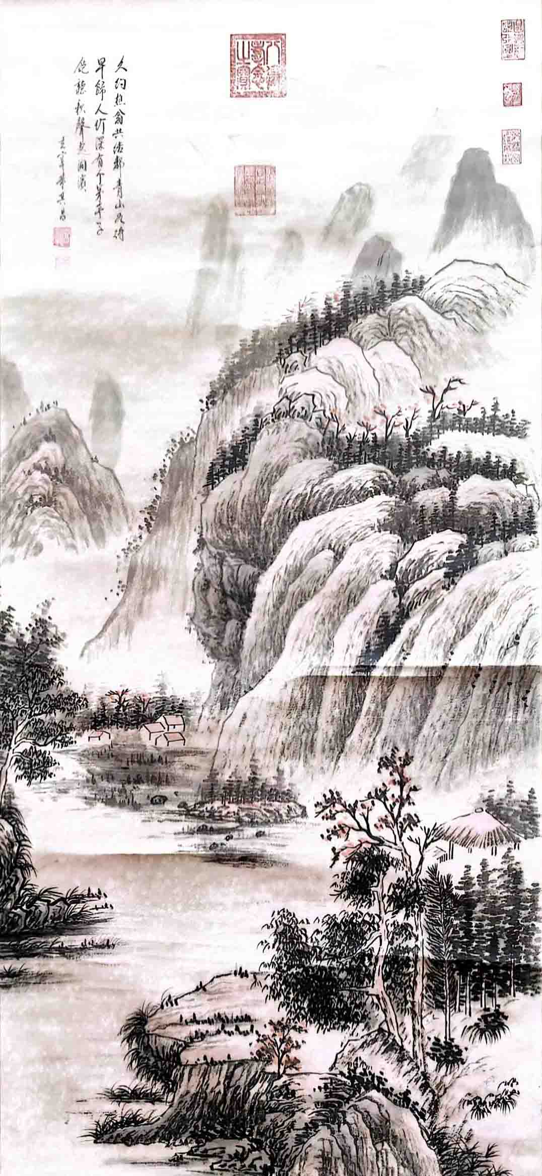 董其昌山水-国博文物