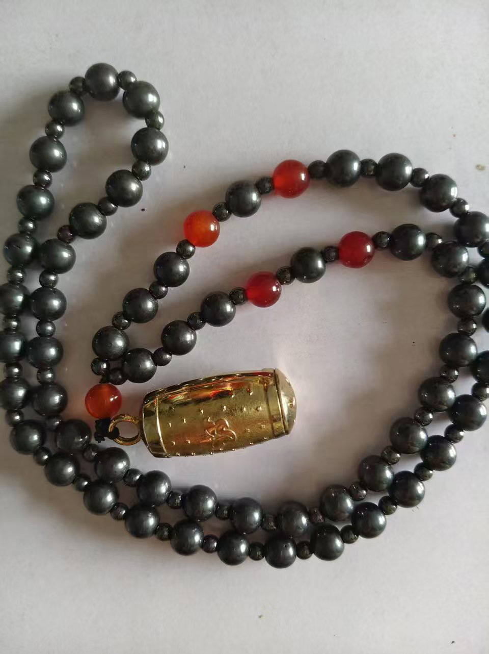 黑曜石吊坠-国博文物