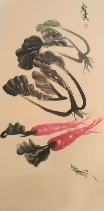 齐白石萝卜-国博文物