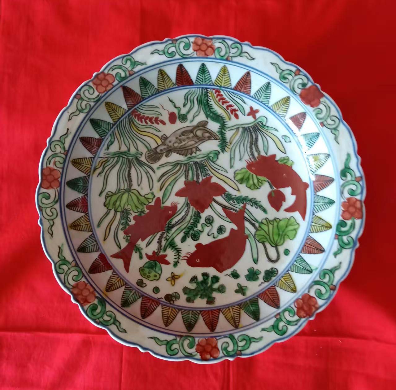 大明万历年制瓷盘-国博文物