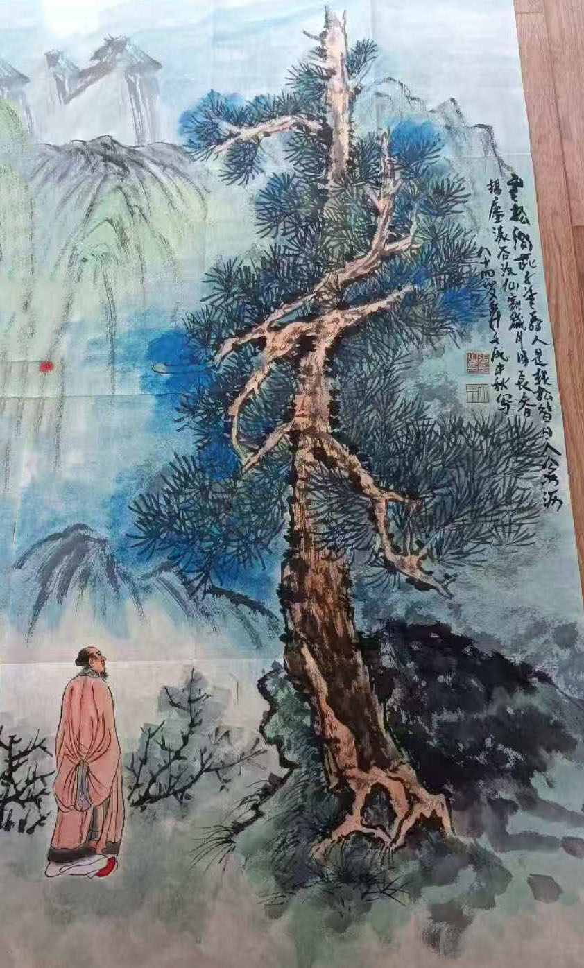 张大千人物-国博文物