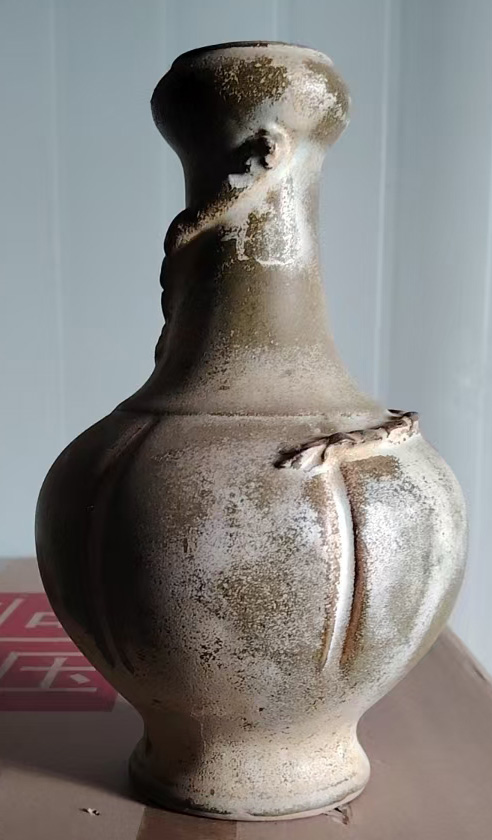 汝窑瓷瓶-国博文物