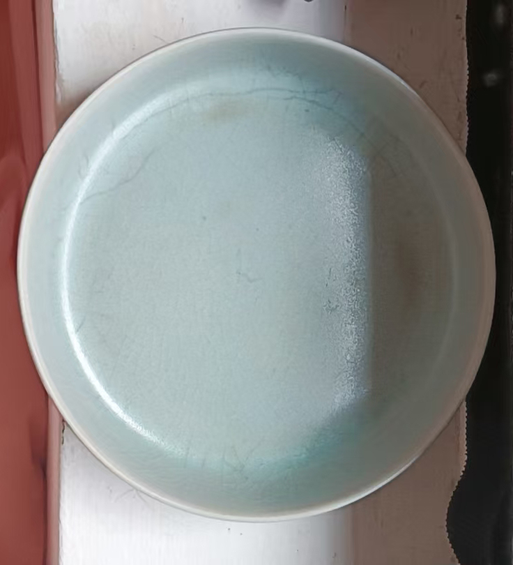 汝窑瓷盘-国博文物