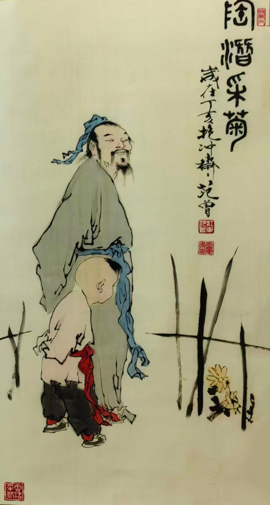 范曾人物-国博文物