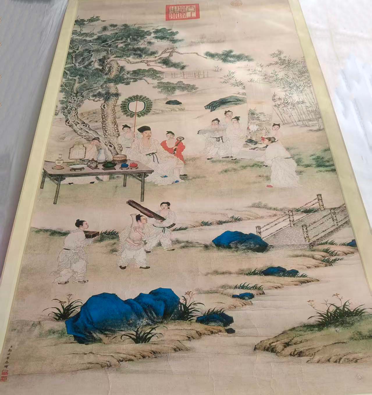 郎世宁人物-国博文物