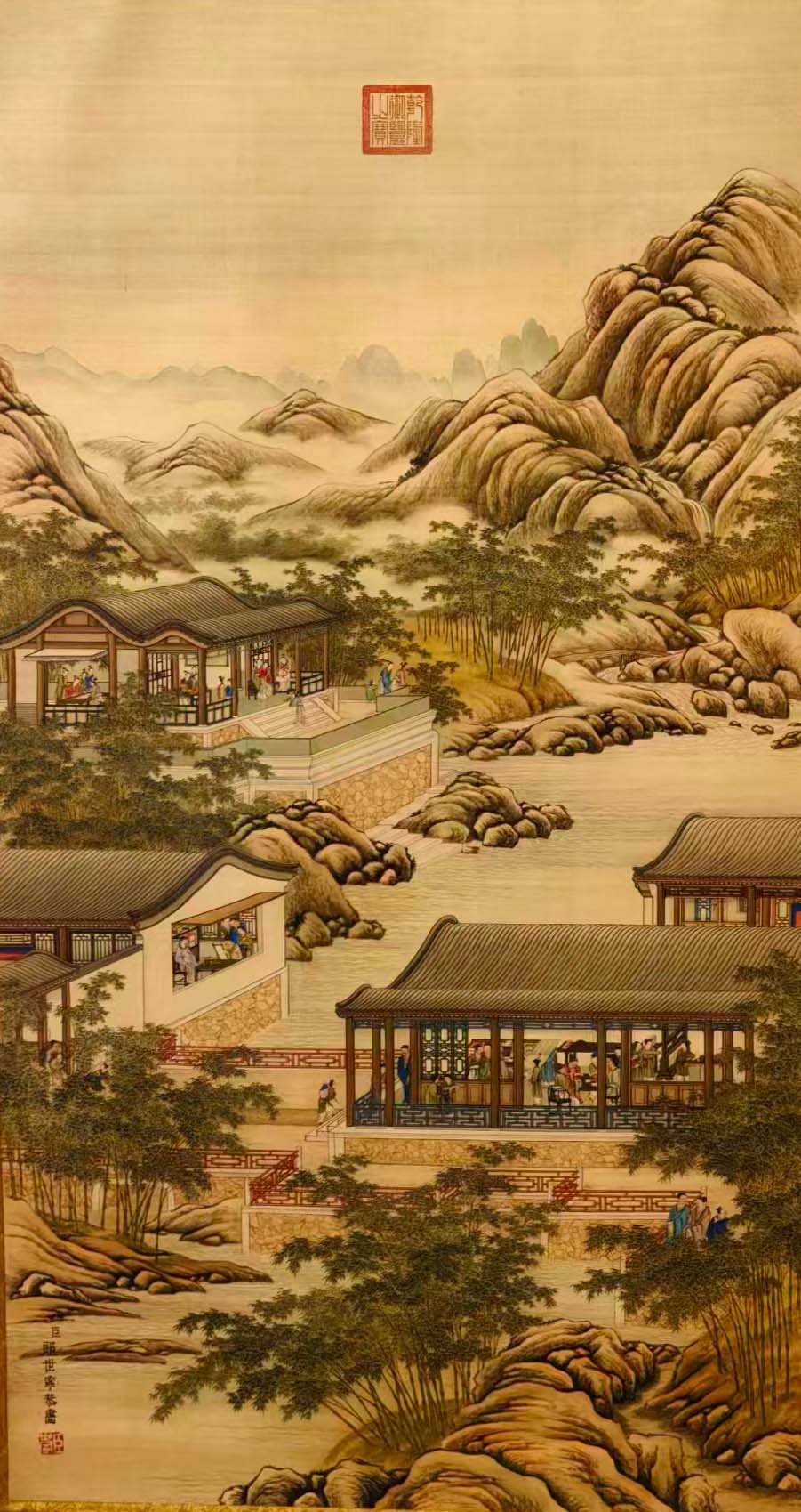 郎世宁人物-国博文物