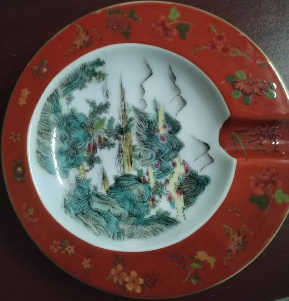 雍正年制瓷盘-国博文物