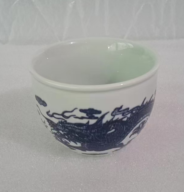 青花兰瓷杯-国博文物