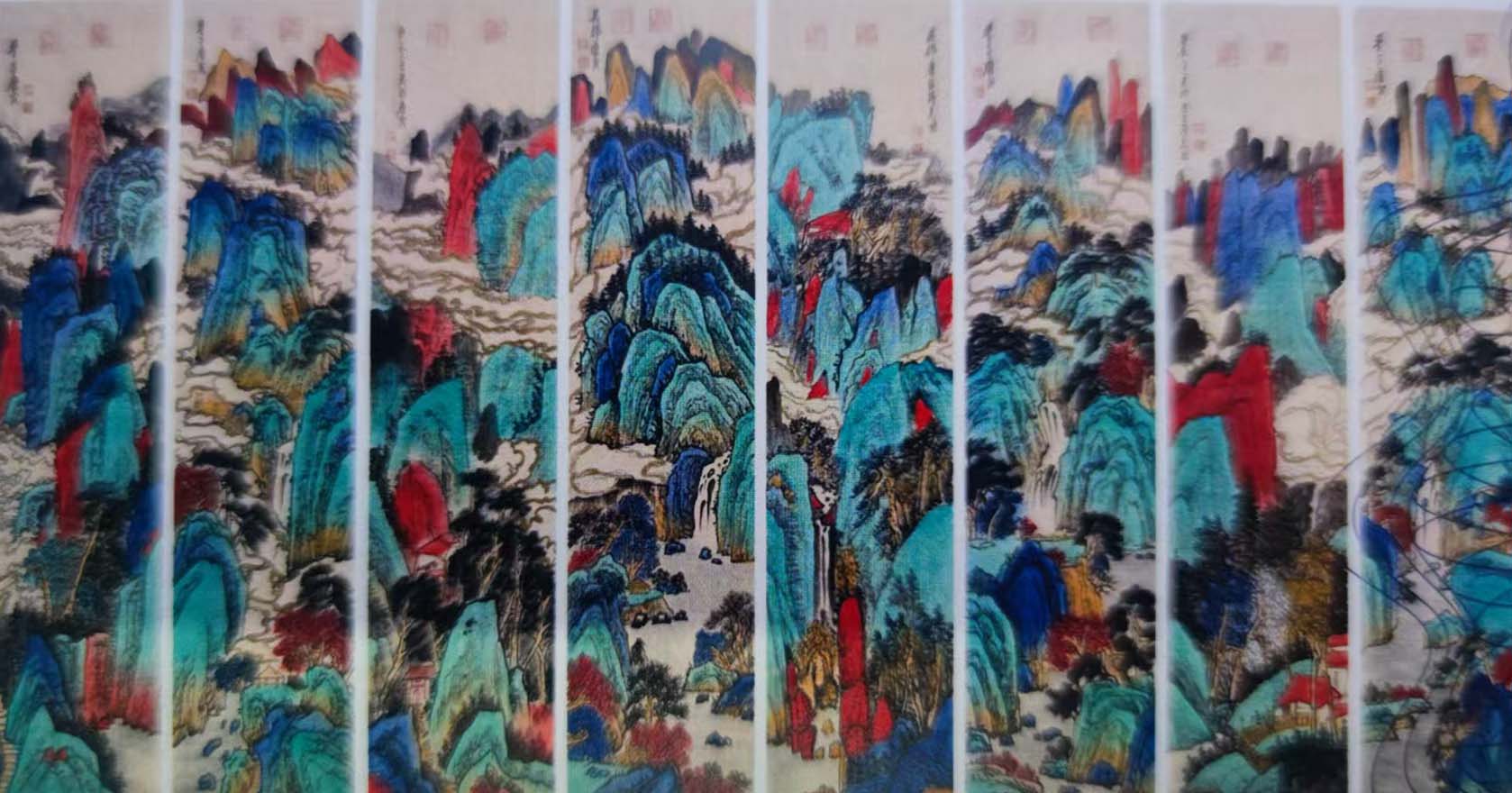 唐寅山水图-国博文物