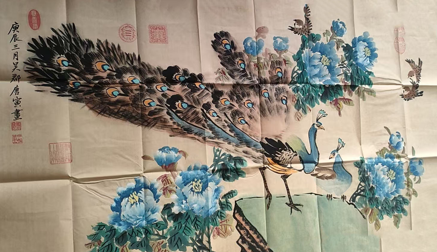 唐寅花鸟-国博文物