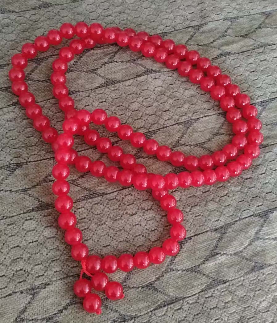 天然翡翠佛珠-国博文物