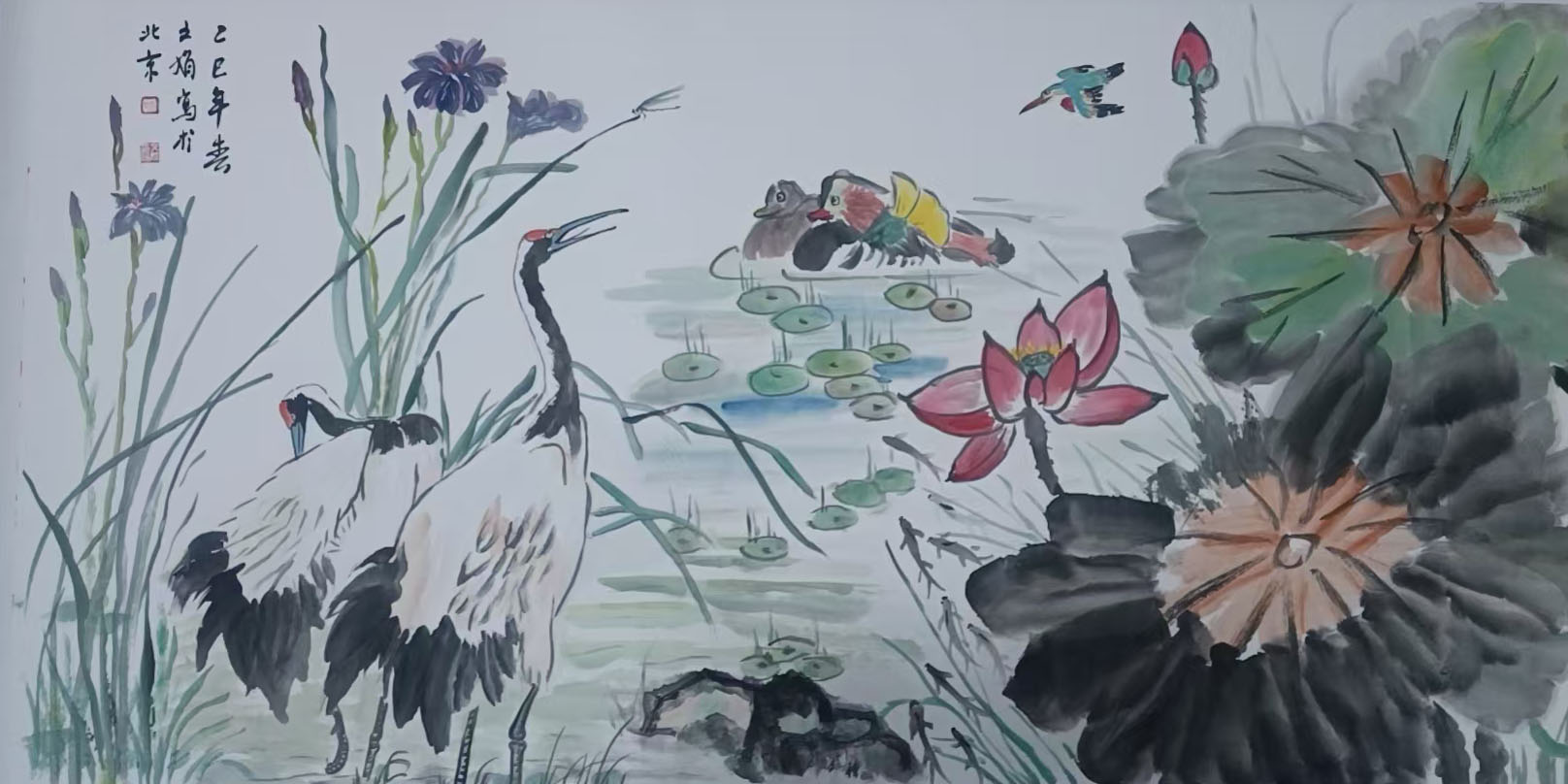 师文娟花鸟-国博文物