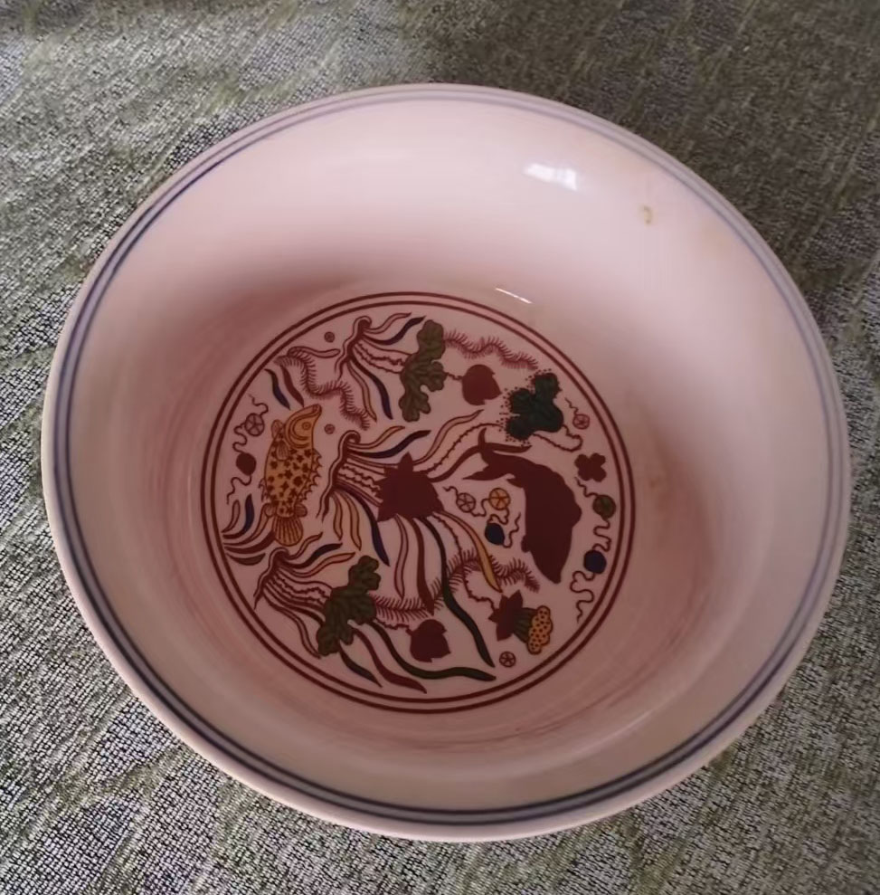 清康熙年制龙纹碗-国博文物