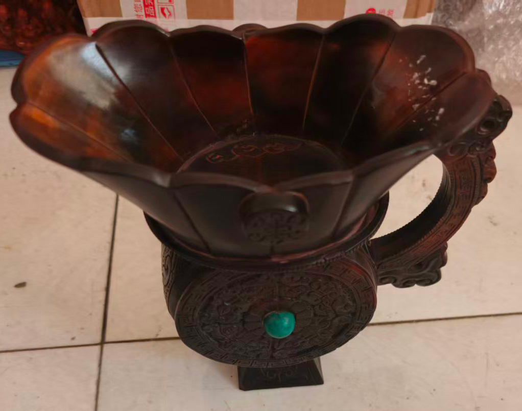 纹爵杯-国博文物