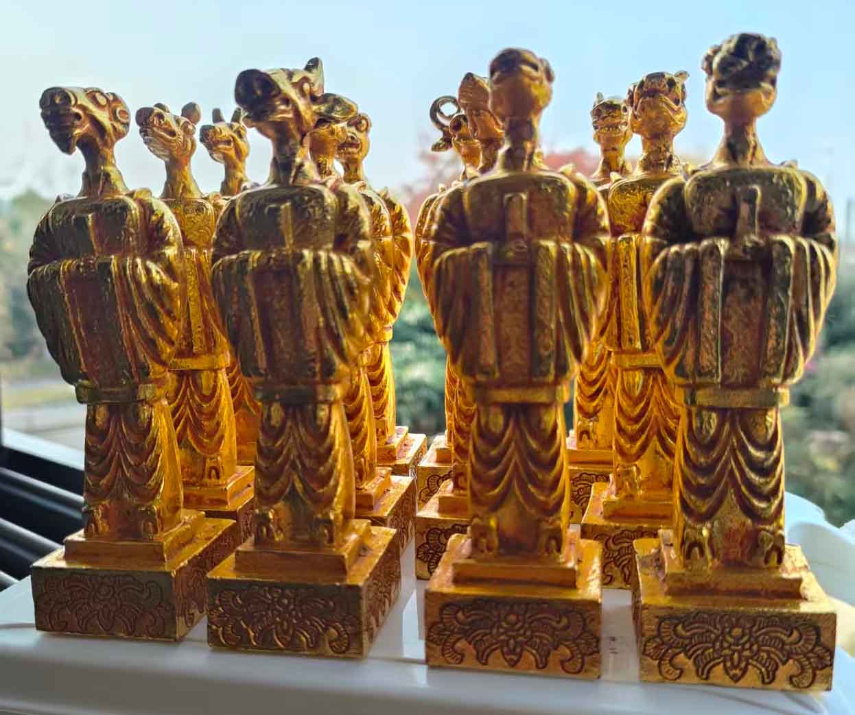 老金材质十二生肖-国博文物