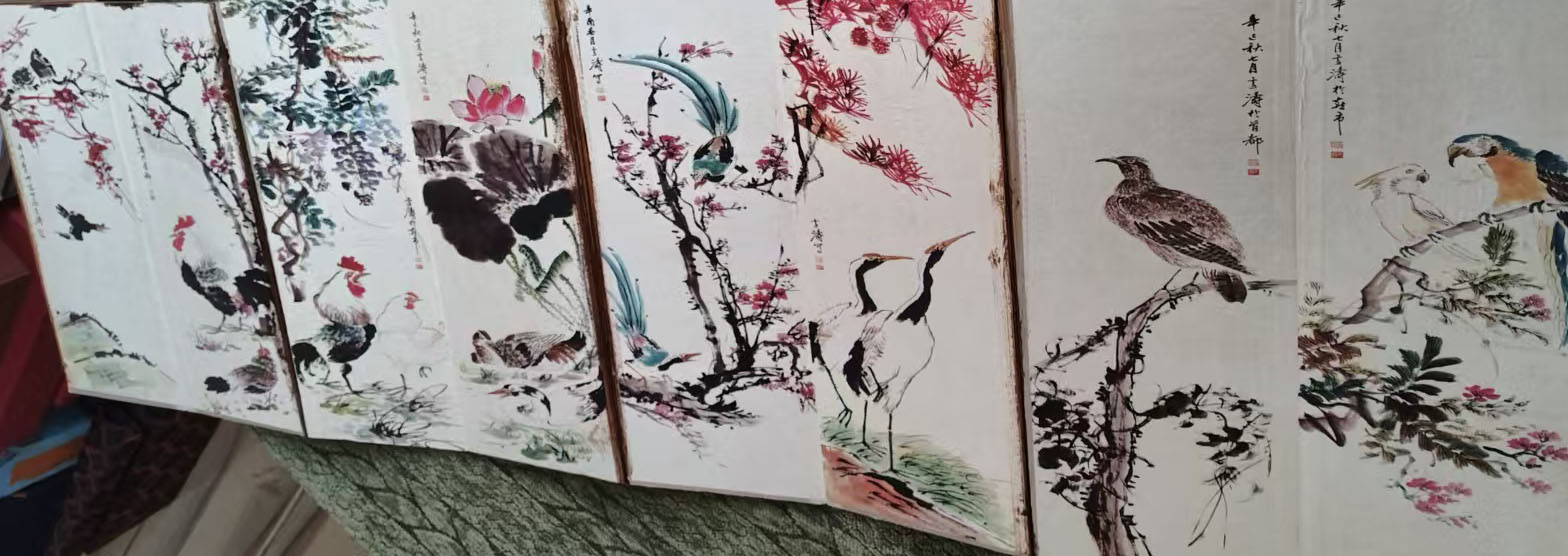 花鸟图册页-国博文物