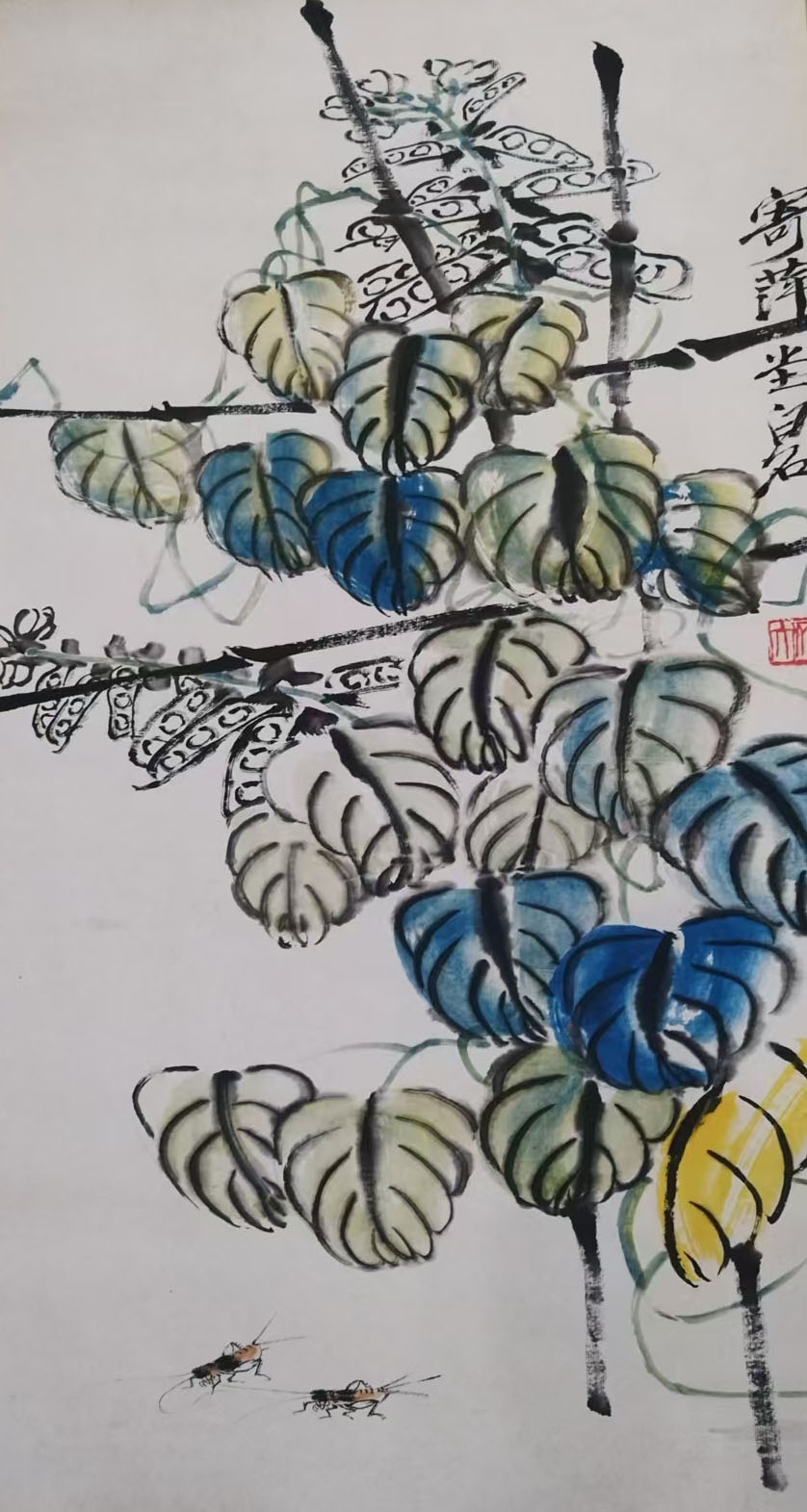 齐白石虫草-国博文物