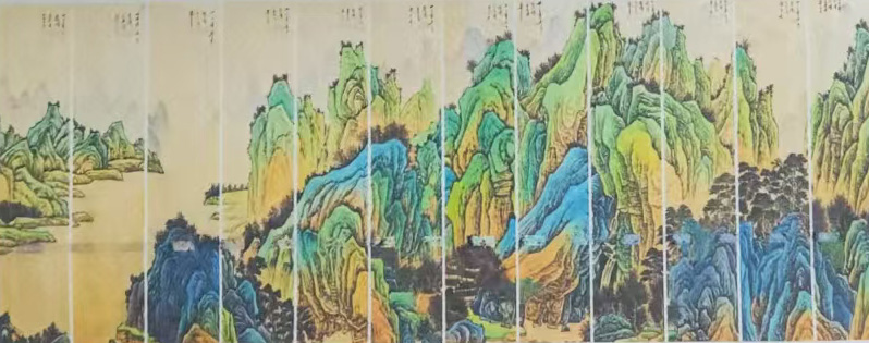 三大名家山水图-国博文物