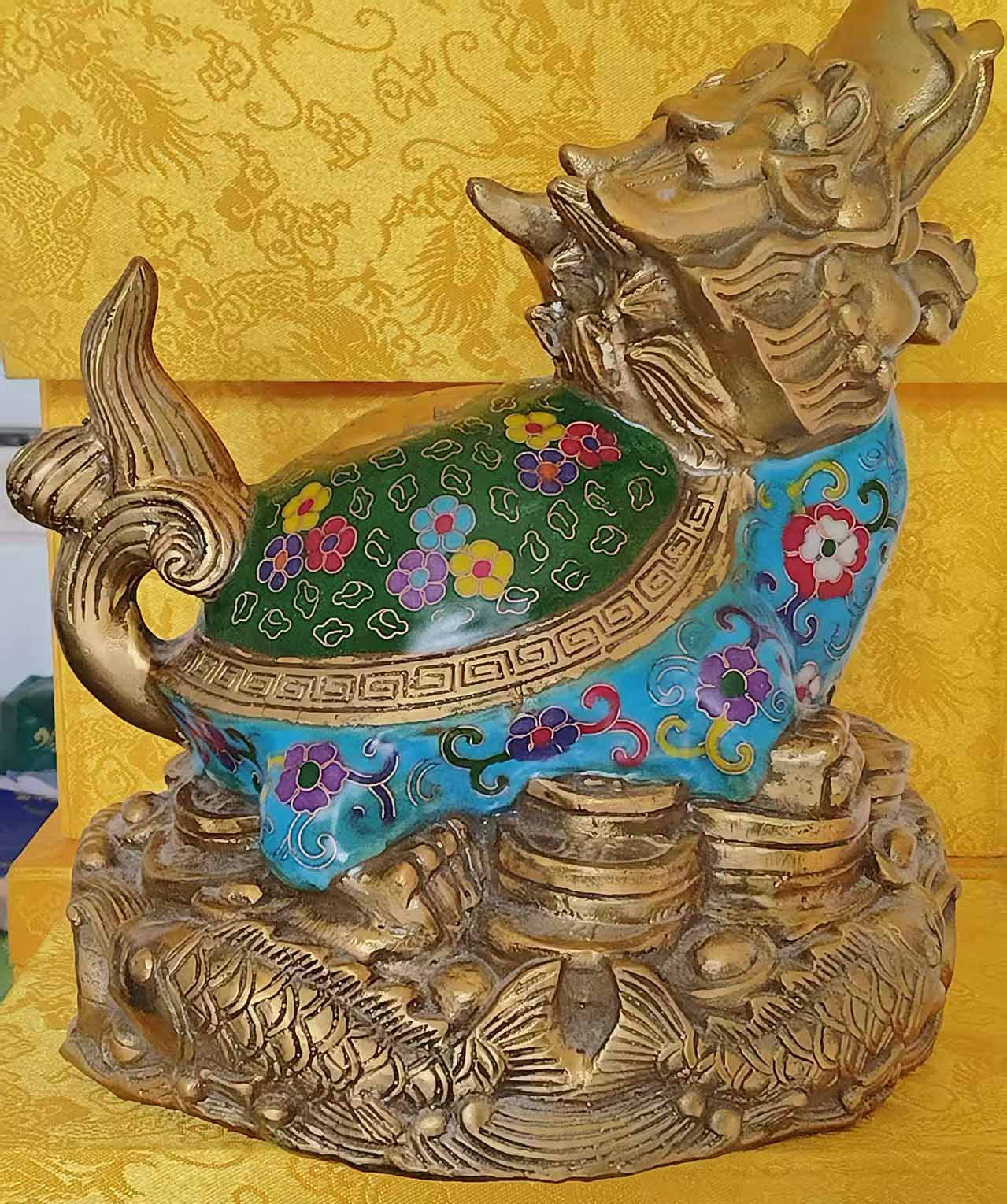 乾隆年制龙龟摆件-国博文物