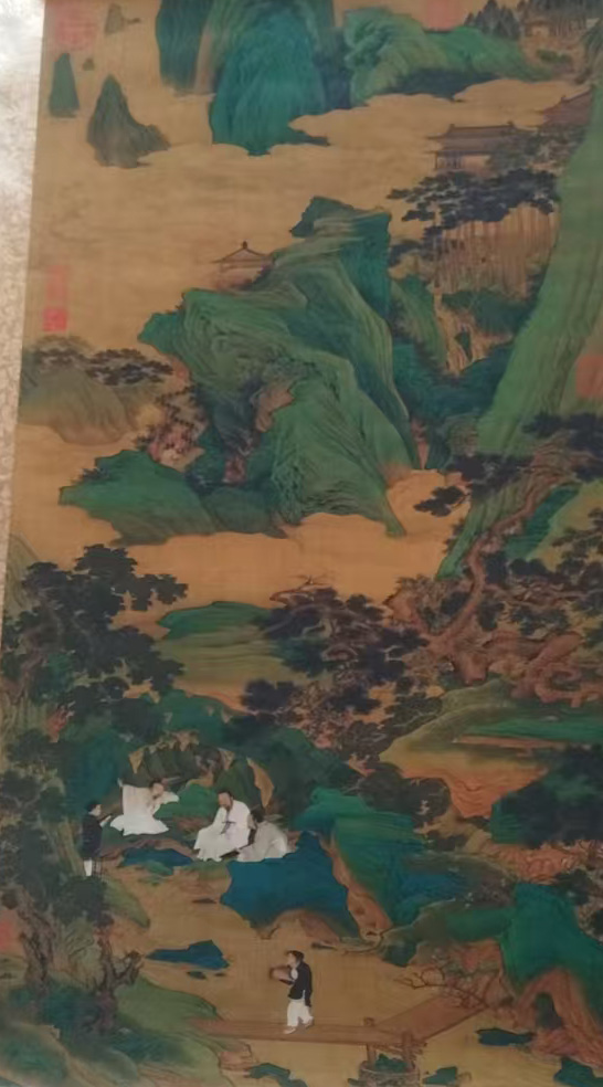 仇英山水-国博文物