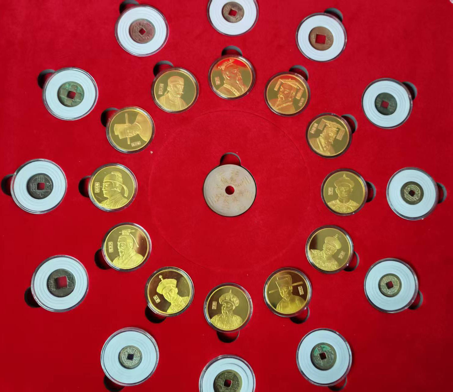 历代帝王十二生肖古钱币-国博文物