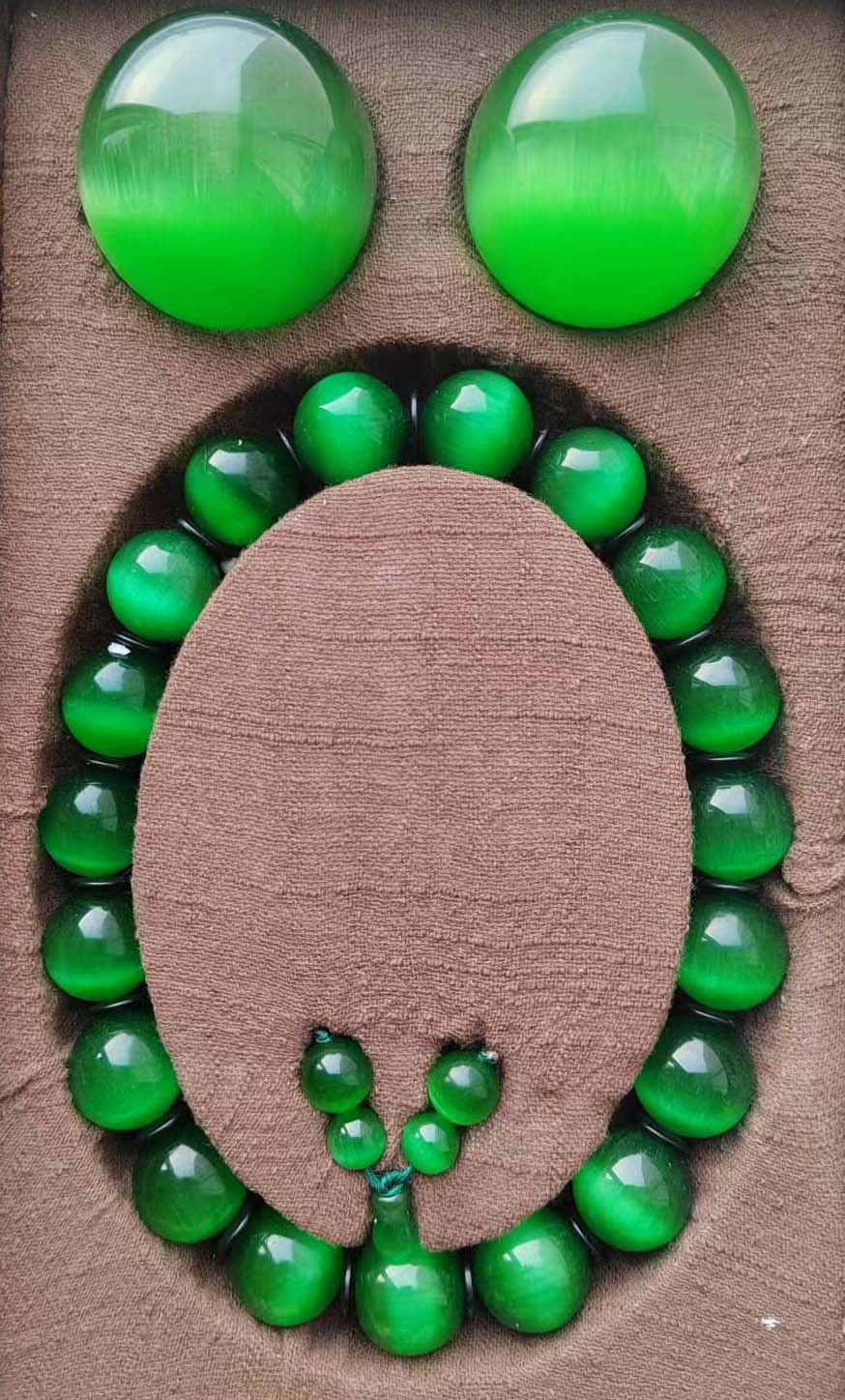 大清乾隆年制猫眼石-国博文物