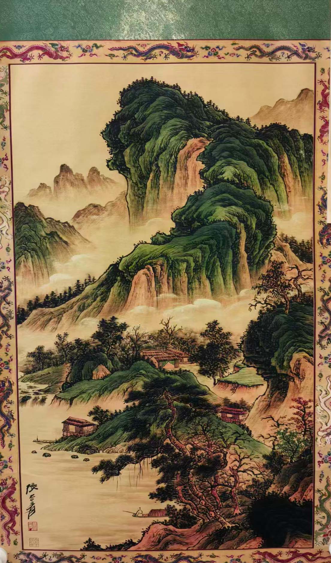 张大千山水-国博文物