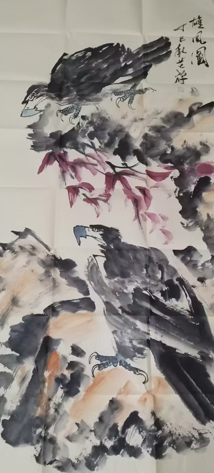 李苦禅鹰-国博文物