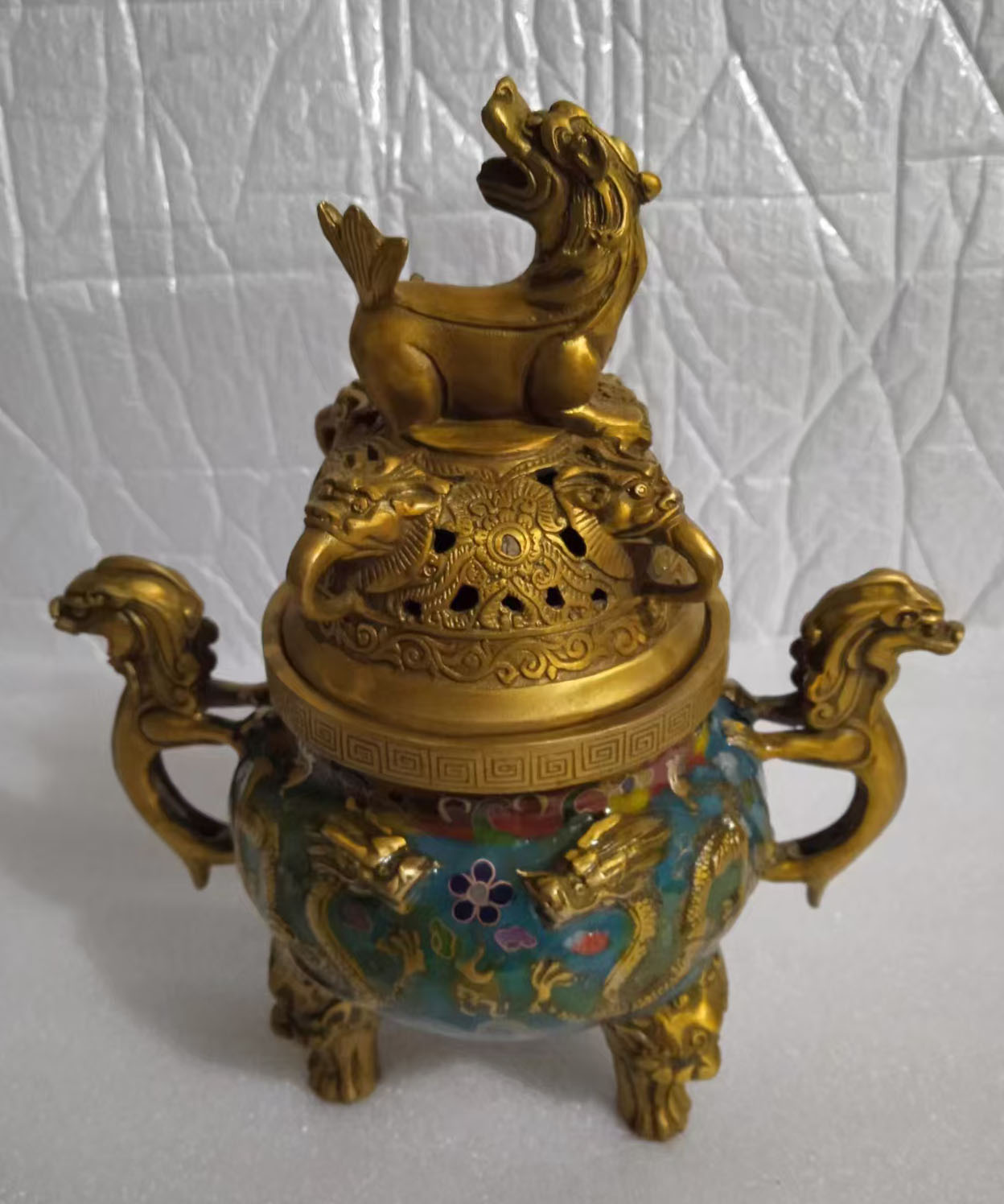 香炉纯铜香薰炉-国博文物