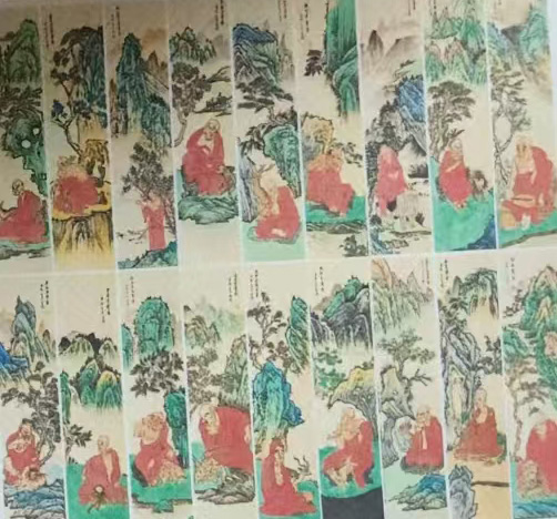 齐白石张大千人物-国博文物