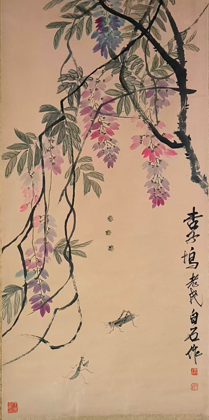 齐白石花鸟-国博文物