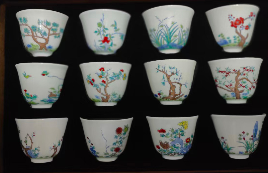 十二花神月令杯-国博文物