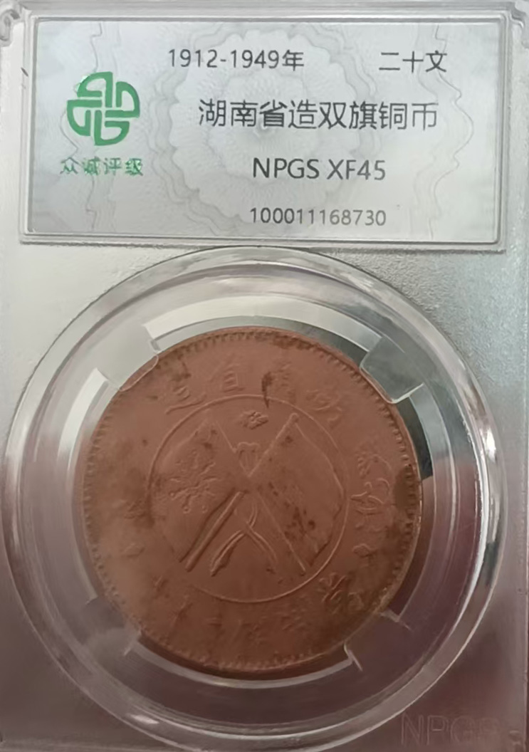 双旗铜币-国博文物