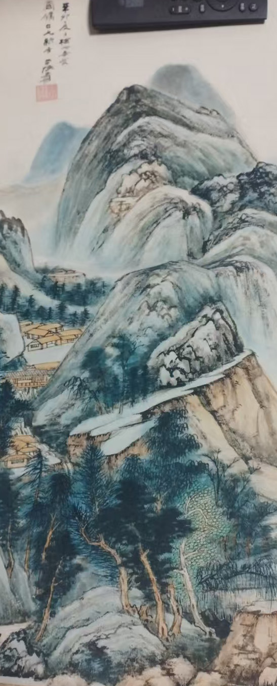 张大千山水-国博文物