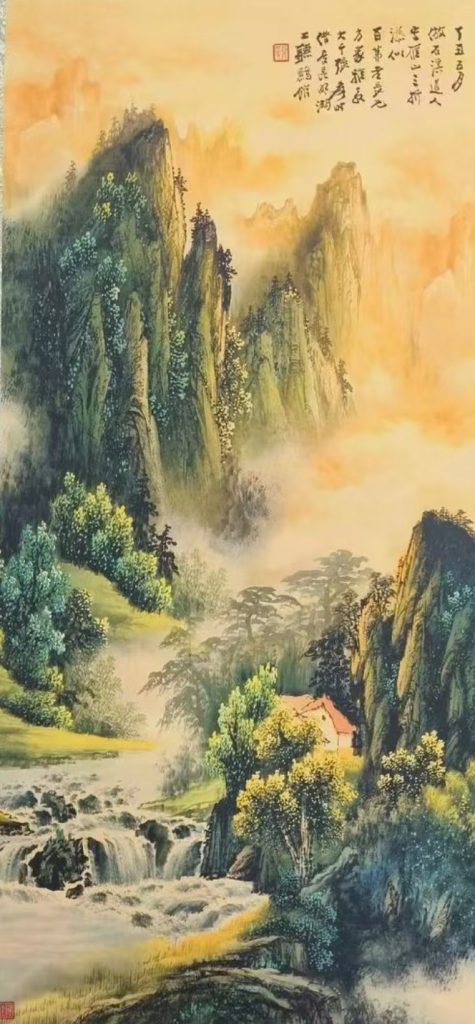 图片[1]-张大千山水-国博文物