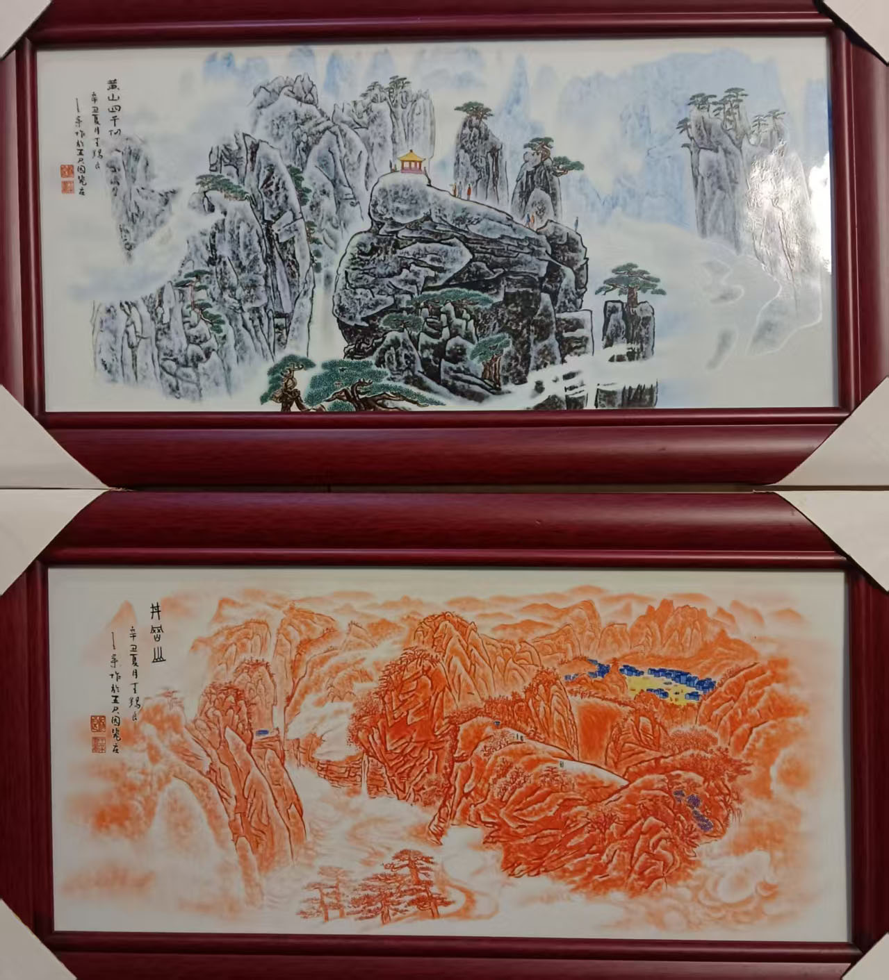 王锡良瓷板画-国博文物