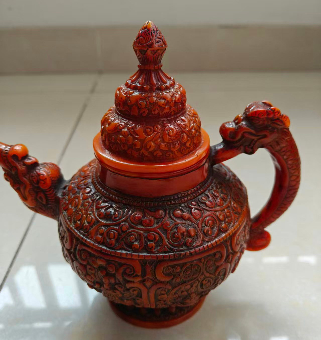 琥珀壶-国博文物