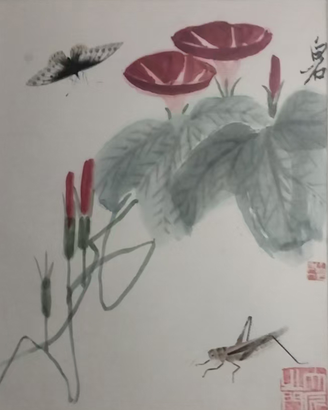 齐白石虫草-国博文物