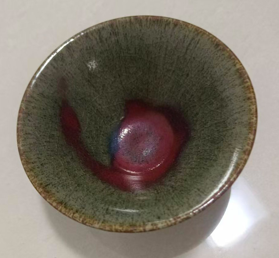 窑窑变斗笠盏-国博文物