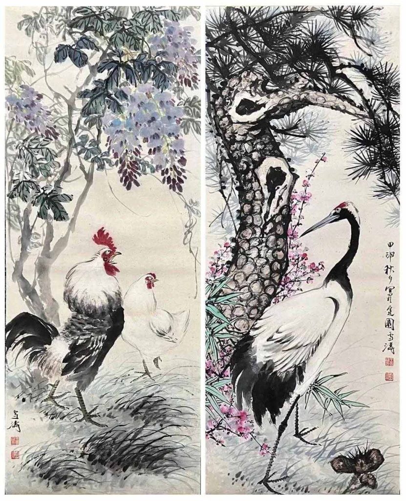 图片[1]-王雪涛 花卉-国博文物