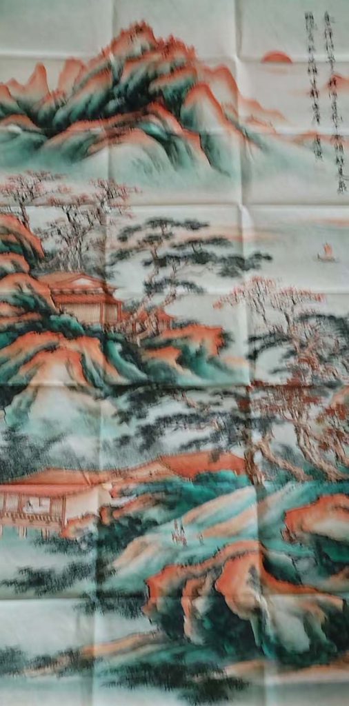 图片[1]-唐寅山水画-国博文物